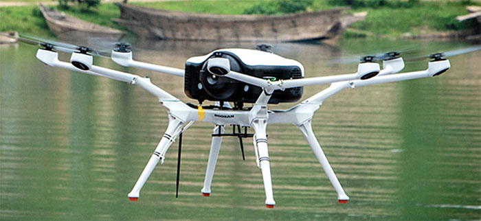 Compact drone from Doosan Mobility Innovation