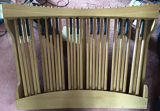 Using Hall Effect Sensors to Magnetically Detect Organ Pedal Position