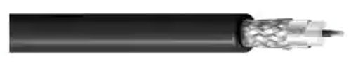 50 Ω RG-8 coaxial cable using a 22 AWG inner conductor made of seven strands of 30 AWG wire