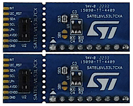 STMicroelectronics' SATEL-VL53L7CX package