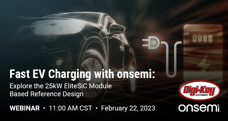 Webinar - Fast EV Charging with onsemi Image of Webinar - Fast EV Charging with onsemi