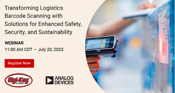 Webinar - Transforming Logistics Barcode Scanning for Enhanced Safety, Security, and Sustainability