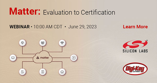 Webinar - Matter: Evaluation to Certification