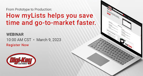 Webinar - From Prototype to Production: How myLists Helps You Save Time