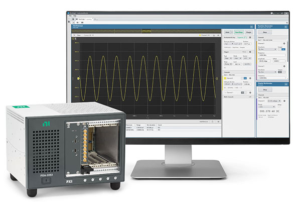 NI's PXI oscilloscope bundle