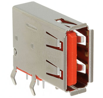 Samtec venerable USB-A connector