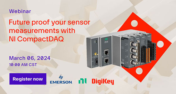 Webinar - Future-Proof Your Sensor Measurements with NI CompactDAQ