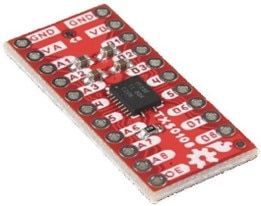 Eight channel level shifter module
