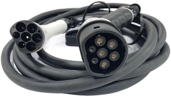 EVE480A032UA28B5000FW detachable Type 2 cable
