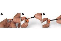 Image of Solve Splicing Problems with Lever Wire Connectors