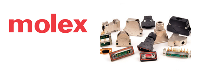 Molex FCT D-Sub connector Image of Molex FCT D-Sub connector