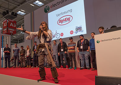 Students at electronica Win Great Prizes Sponsored by Digi-Key Students at electronica Win Great Prizes Sponsored by Digi-Key