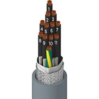 Alpha Wire's Xtra-Guard® Continuous Flex TPE Control Cable Image of Alpha Wire's Xtra-Guard® Continuous Flex TPE Control Cable