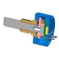 Bourns, Inc. - AMS22B Single-Turn Magnetic Position Sensor AMS22B Single-Turn Magnetic Position Sensor