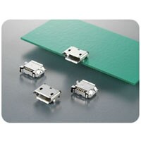 4 USB 2.0 micro-USB connectors with 1 mounted on a PCB board  DX4 Series