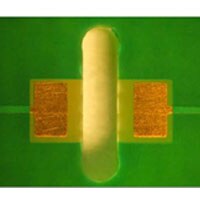 Close-up of a PCB board designed to prevent arc protection AC Voltage PCB Design