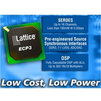 Low power low cost LatticeECP3 with some basic statistics LatticeECP3"Value FPGA"