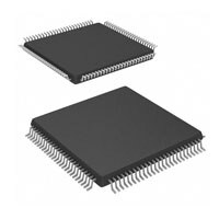 100-TQFP embedded flash microcontroller IC IC MCU 16bit 256KB Flash 100TQFP