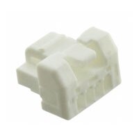 White 4 position plug housing Plug Housing 4POS 1.25 Wire-BRD