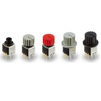 NKK's NR01 Series of subminiature process sealed rotaries Image of NKK's NR01 Series of subminiature process sealed rotaries