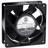 Orion dual voltage die-cast aluminum AC fan Fan AC 120x38 120V 110CFM