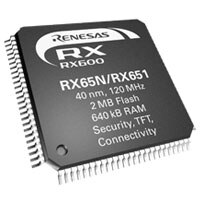 Renesas RX65 MCU Image of Renesas RX65 MCU