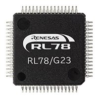 Renesas RL78/G23 Low-Power Microcontrollers Image of Renesas RL78/G23 Low-Power Microcontrollers