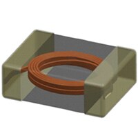 Internal Cutaway of Metal Composite Power Inductor Image of Samsung Metal Composite Power Inductors Cutaway