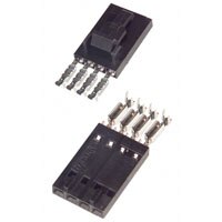 AMPMODU MTE CONN RECPT 4POS .100 POLAR 30AU AMPMODU MTE