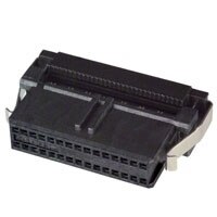 AMPMODU SYSTEM 50 CONN RECEPT 30POS .050X.100 IDC AMPMODU SYSTEM 50 CONNECTOR