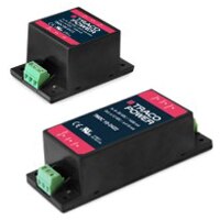 TRACO Power's TMDC 06 and TMDC 10 Chassis Mount DC/DC Converters Image of TRACO Power's TMDC 06 and TMDC 10 Chassis Mount DC/DC Converters