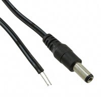 CABLE ASSY STR 2.1MM 6' 24 AWG Cable Specification