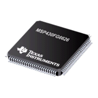 MSP430FG6x2x mixed signal MCU MSP430FG6x2x Series