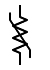 Varistor schematic symbol Abbildung: Schaltsymbol eines Varistors