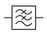 Low Pass Filter schematic symbol Image of Low Pass Filter schematic symbol