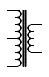 Center Tap Primary schematic symbol Image of Center Tap Primary schematic symbol
