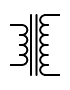 Step Up Transformer schematic symbol Image of Step Up Transformer schematic symbol