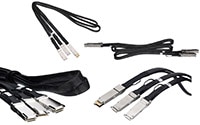 3M 9V4 Series 400G QSFP-DD to 2X QSFP56 DAC Cable Assemblies Image of 3M 9V4 Series 400G QSFP-DD to 2X QSFP56 DAC Cable Assemblies