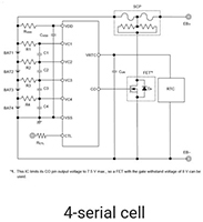 ABLIC S-82M3A/M4A/L4A Battery Protection IC Image of ABLIC S-82M3A/M4A/L4A Battery Protection IC