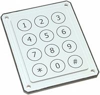 APEM's PZ Series 12-Key Keypad Image of APEM's PZ Series 12-Key Keypad