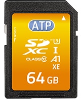 ATP Electronics Pseudo-SLC Industrial SD/SDHC/SDXC Cards Image des cartes SD/SDHC advancedMLC (aMLC), d'ATP Electronics