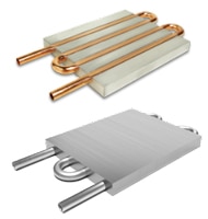 Advanced Thermal Solutions Tubed Cold Plates Image of Advanced Thermal Solutions Tubed Cold Plates