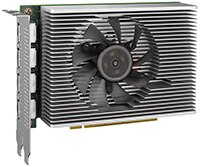 Advantech's EAI-3103 PCIe x16 Intel® Arc™ A380E Embedded GPU Card Image de la carte graphique GPU embarquée EAI-3103 PCIe x16 Intel® Arc™ A380E d'Advantech