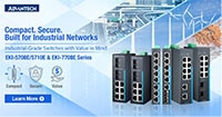 Advantech EKI-5700 and 7700 Series Industrial Switches Banner Image of Advantech EKI-5700 and 7700 Series Industrial Switches Banner