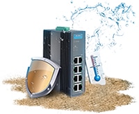 Advantech's Unmanaged Switches Abbildung: Nicht verwaltete Switches von Advantech