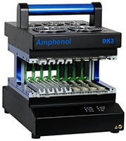 Amphenol Aerospace's DK3 El Sharko 3U VPX Development Chassis Image of Amphenol Aerospace's DK3 El Sharko 3U VPX Development Chassis