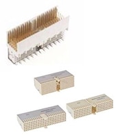 Amphenol ICC/FCI Millipacs® Hard Metric Series Right-Angle Headers and Receptacles Amphenol ICC/FCI Millipacs® 緊密矩陣式系列直角排針座和插座的圖片