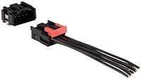Amphenol ICC Minitek Microspace™ Crimp-to-Wire Connector Image of FCI Basics Minitek Microspace™ Crimp-to-Wire Connector