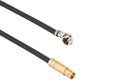 超小型U.FL対VITAケーブルアセンブリ Image of Amphenol SV Microwave Ultra-Low-Profile U.FL-to-VITA Cable Assemblies