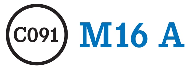 C091 A Logo C091 M16A